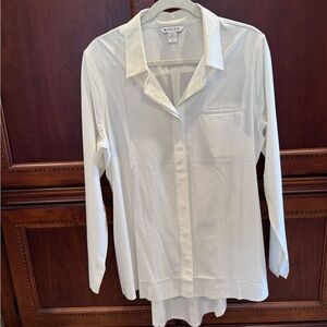 Athleta Urbanite button down tunic top